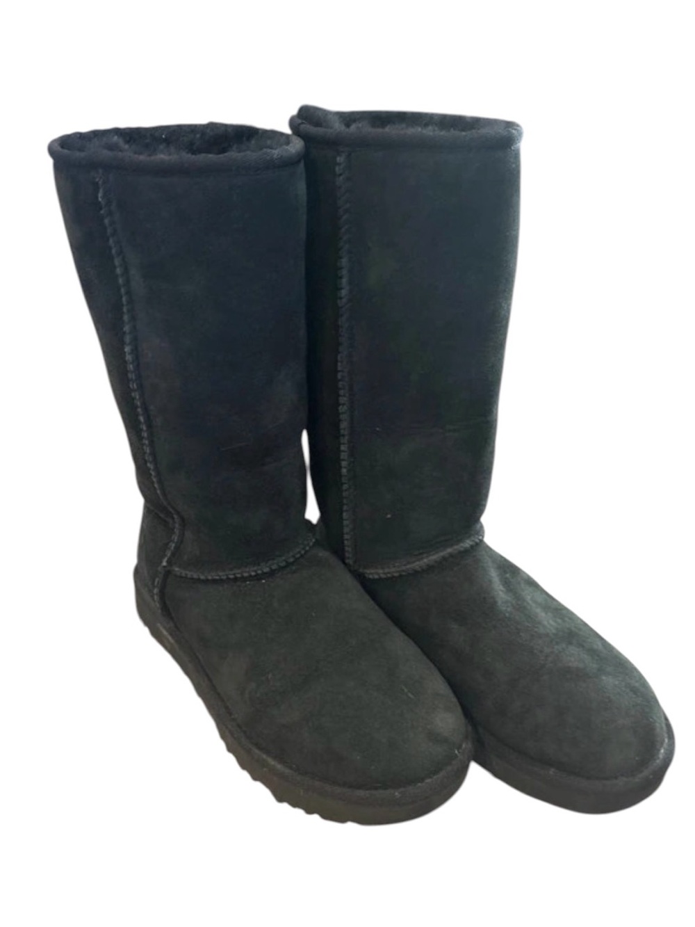 UGG Black Tall Classic Winter Boots excellent condition